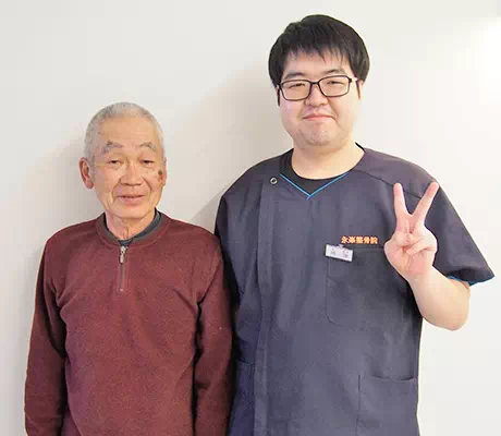 (Tさん 膝の痛み・猫背)